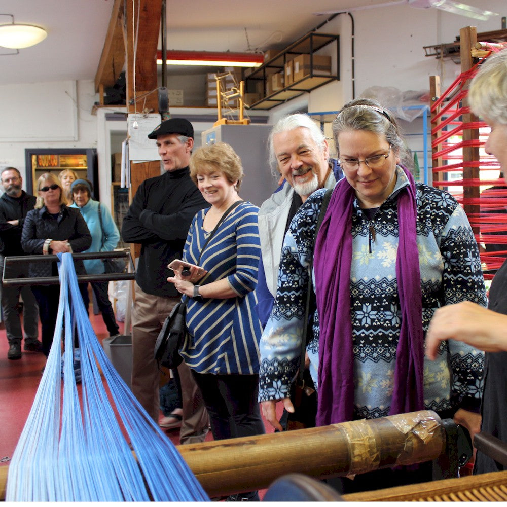 Beaming of a warp demonstration