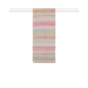 Alpaca Merino Galaxy Scarf in Powder Puff  Colourway