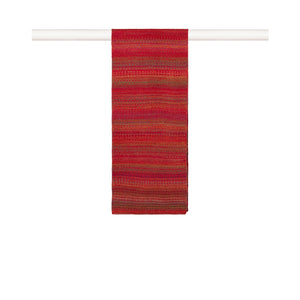 Alpaca Merino Galaxy Scarf in Rouge Palette  Colourway