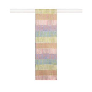 Ginny Cotton and Silk scarf in March Day Colourway