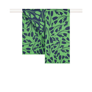 Lilou Silk & Cotton Scarf in Spectacle Colourway